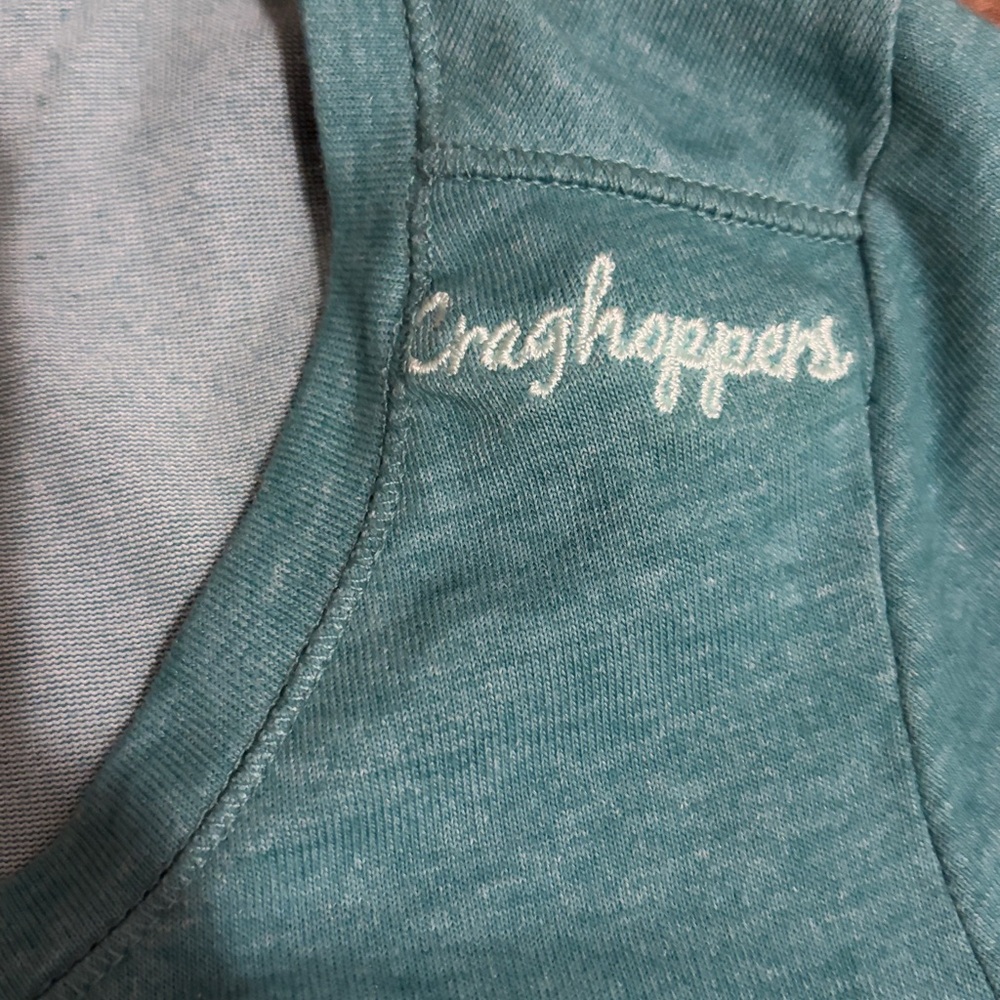 Craghoppers Turquoise Long Sleeve Tee - Picture 3 of 4